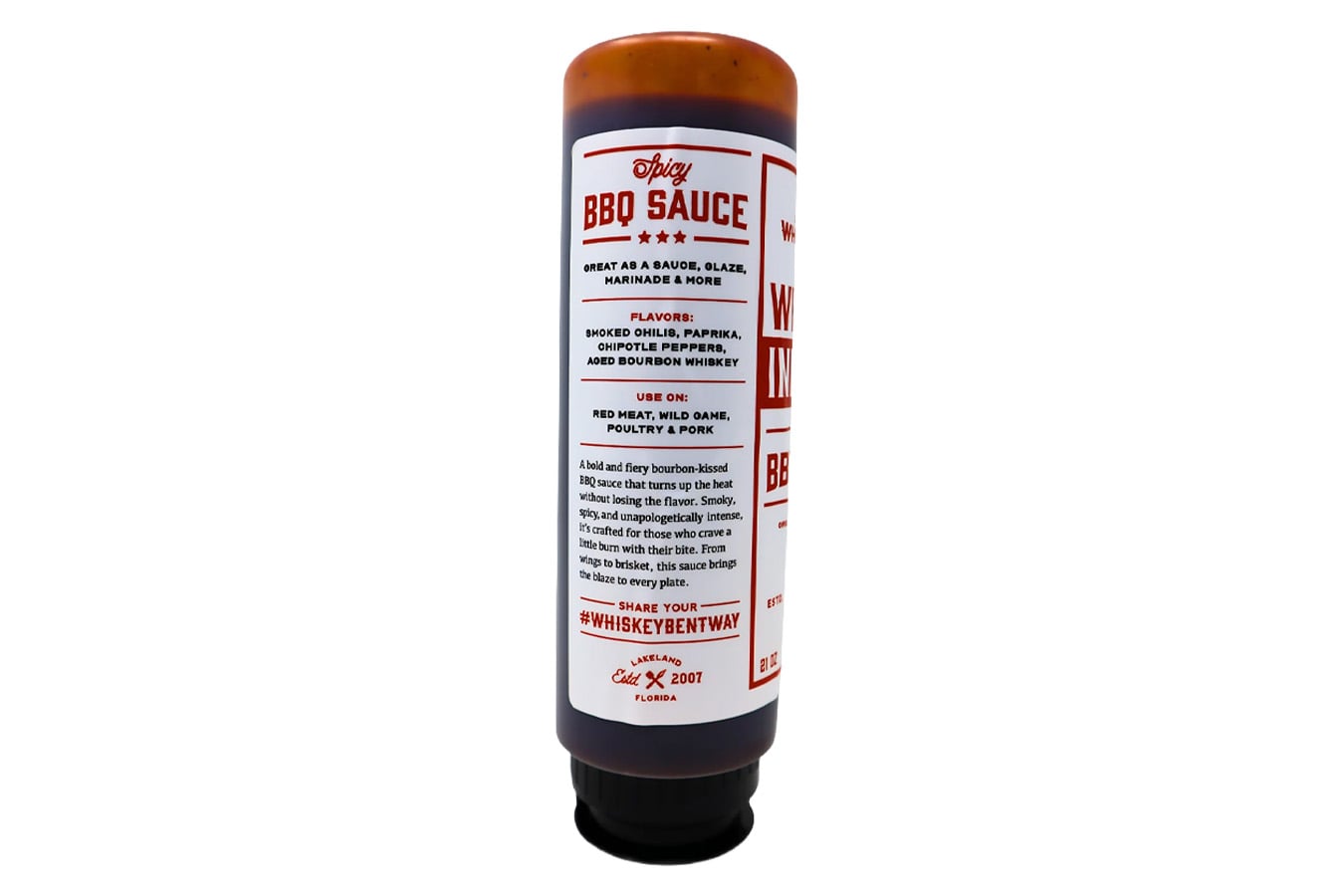 WHISKEY BENT Whiskey Inferno – Spicy BBQ Sauce